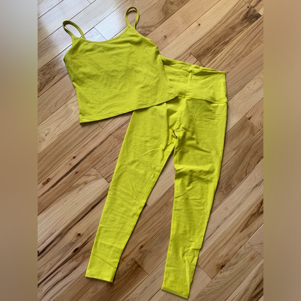 Beyond Yoga space dyed set.